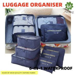 Travel luggage Clothes Luggage Packing Cubes Clothing Sorting Packages Organizer Box