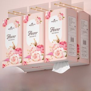 MONLEYTA | Premium Hanging Bottom Tissue Paper Boxed Home Use Affordable Towel Paper Toilet Paper Hand Blowing Paper Hygienic Tissue