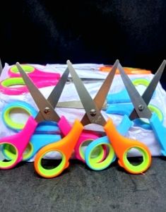 Gunting Renceng Isi 12 Pcs Murah 4 Inch Stainles Steell Pacman PC-04-H2