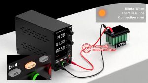 แหล่งจ่ายไฟ DC แบบปรับได้ 0-30V 60V 120V 0-10A เดสก์ท็อป Mini Bench Power Supply Short Circuit Killer USB-Cอุปกรณ์เสริมสำหรับรถยนต์ไฟฟ้า อุปกรณ์ชาร์จแบตเตอรี่- รับประกัน3ปี + ส่งฟรีทั่วไทย