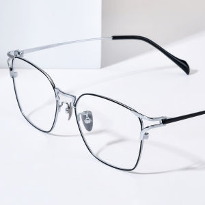 NIANZHEN แว่นตาแว่นกันแดดสไตล์เรโทรน้ำหนักเบาสำหรับผู้ชายและผู้หญิงกรอบแว่นตาอัลลอยด์ไทเทเนียมแว่นตาดีไซน์แบรนด์น้ำหนักเบา Y0038