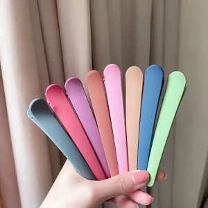 10PCS Fashion Hair Clips for Styling Sectioning Matte Alligator No Crease Duck Billed Hair Clips Frosted BB-Hairpin Women Girls Hair Barrettes