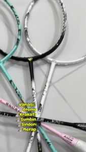 Kansa Krakatau Badminton Racquet 100% Original Design Full Carbon Fiber Badminton Rackets 4U 30-33lbs