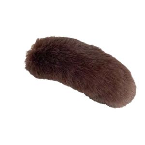 Fluffy Shark Tail Hair Clip Womens High Ponytail Hair Buckle Fashionable Novelty Korean Style Banana Clip  Outburst