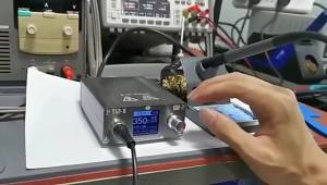 Trạm Hàn Điện Tử OSS T12-X PLUS Với Đầu Hàn T12 Dành Cho Sửa Chữa Mạch Điện Thoại PCB Dụng Cụ Hàn