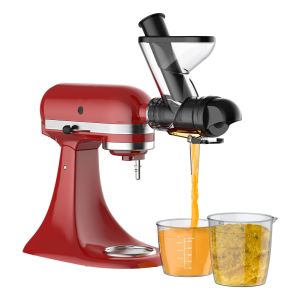 Phụ Kiện Máy Ép Trái Cây Nghiền Nhuyễn Gvode Dành Cho Máy Trộn Đứng KitchenAid Ép Chậm Ép Lạnh Hai Ống Dẫn Trái Cây Máy Ép Trái Cây Bằng Tay