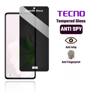 Tempered Glass Anti Spy Tecno Camon 19 Pro 20 20 Pro 4G 20 Pro 5G 20 Premier 5G Antigores Anti Intip kepo Anti Privacy Anti TG Pelindung Layar
