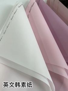 Flower Wrapping Cellophane Paper LINE LOVE Kertas Bunga Buket Murah 6040