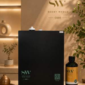SCENT WORLD C600 PREMIUM SMART FRAGRANCE OIL DIFFUSER *FREE 2 BOTTLE 1000ML*
