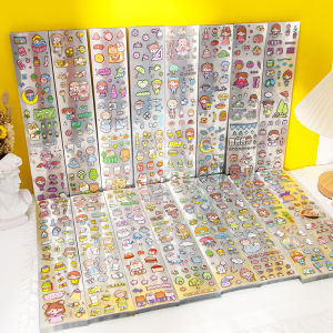 Affordable DIY Guka Toy Stickers 1000 Pieces Unique Patterns Children Girls Scrapbooking Long Strip Tape Decals Decorative Supplies