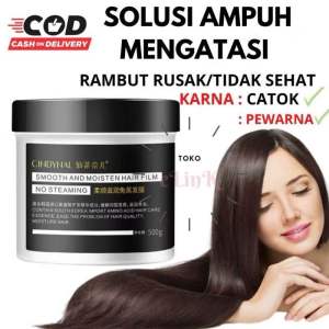 TERBARU Cindynal Hair Mask Original BPOM Masker Rambut Creambath Hair mask 500 gr Pelurus Rambut Tanpa Catok Cindynal Hair Mask Memutrisi dan Memperbaiki Rambut rusak