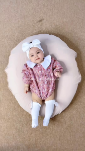 Baju Bayi Perempuan Newborn Set Bando 0-20 BULAN Jumper Bayi Millie | One set bayi Cewek Zalira Kids