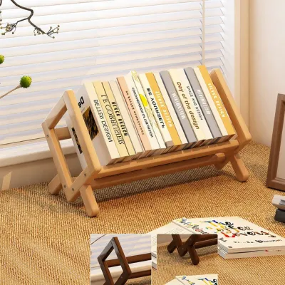 AIMUKE | Desktop Small Student Bookshelf