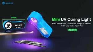 Relife | RELIFE RL-014F UV Curing Lamp Fast and Efficient Curing Multi-purpose Dual Led Design for Mobile Phone Motherboard PCB Repair