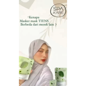 Spakare Tiens Acne Treatment Set Glowing Whitening Original Face Mask Skincare  For Men And Woman Ubat Jerawat Paling Berkesan Anti Aging Black head Remover Mask 面膜