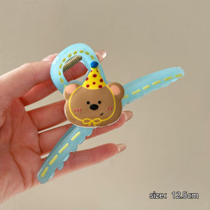 กิ๊บติดผมรูปสุนัขขนาดใหญ่ ทรงฉลาม สำหรับผู้หญิง ทรงใหม่ 2025 ตกแต่งผมด้านหลังหัว ดีไซน์เก๋ไก๋ ดีไซน์ดั้งเดิม