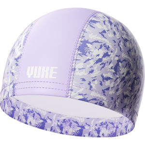 YUKE | Waterproof PU Swim Cap for Long Hair Comfortable
