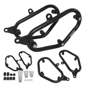 Motorbike For Kawasaki Eliminator 500 2024-2025 Left & Right Luggage Rack Carrier Case Side Bag Box Support Holder Bracket