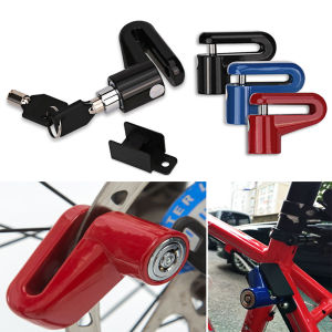 Motorcycle Bicycle Electric Scooter Disc Brake Wheels Lock Motorcycle Disc Brake Lock Theft Protection Scooter Safety Bike Lock