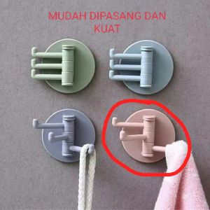 gantungan baju tempel dinding