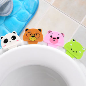 อุปกรณ์เปิดฝาส้วมแบบดึงฝา จับก้นส้วม ก้นส้วมป้องกันการเปื้อน ส่วนประกอบของฝาส้วม อุปกรณ์ตกแต่งห้องน้ำจากจีนแผ่นดินใหญ่