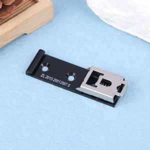 EELHOE | 【1Pc 35MM U Shaped DIN Rail Holder Universal Rail Buckle Rail Fixed Clamp Fastener Clip For Relay Mounting】