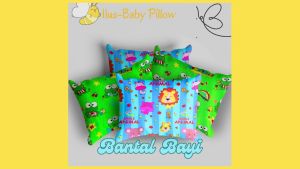 Berkah Saluyu - Bantal Tidur Bayi Motif Empuk