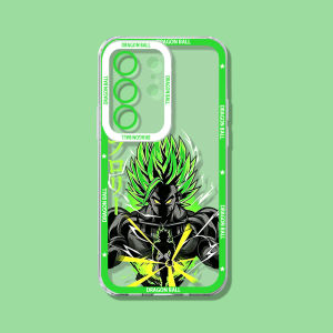 Bandai | Ốp Lưng Silicon Trong Suốt Vegeta Goku Broly Frieza Cho Samsung Galaxy S26/S25/S24/S23/S22/S21 FE Plus A57/A37 5G A07/A17 4G - Chống Sốc Chống Trầy Xước Chống Bụi Nhẹ