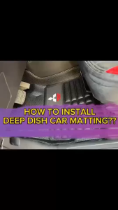 Toyota INNOVA / Toyota FORTUNER 2005-2025 Premium Deep Dish Matting Car Matting 5D Matting