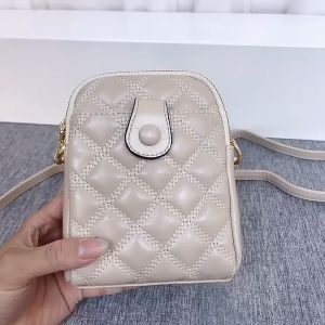 Túi xách nữ đeo chéo sành điệu túi đựng điện thoại thiết kế thêu khuy tinh tế Thanhthushop68 793