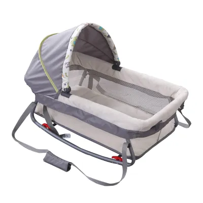 Portable Baby Bassinet Basket Crib