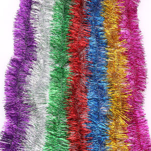 Yingbao 1 pcs Christmas Tree Decoration Long Hanging Tinsel Garland Party Supplies Decor