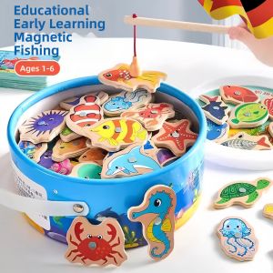 ZHENMIAO | Educational Magnetic Fishing Toy for Toddler Brain Development