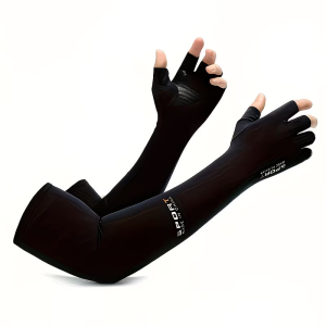 WRELS | Summer Sun Protection Sleeves Breathable Quick Drying Fishing Cycling Arm Covers Cooling Driving Running Sports Arm Sleeves