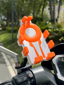 ที่จับโทรศัพท์ติดแฮนด์จักรยาน หมุนปรับมุมได้อิสระ สำหรับโทรศัพท์ทุกรุ่น