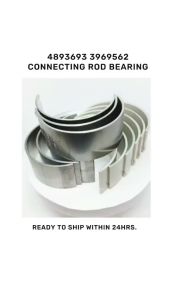 4893693 / 3969562 / 3939859 / 3901170 CONNECTING ROD BEARING [12PCS/PACK] [LOCAL STOCK. FAST SHIPPING] FOR CUMMINS B5.9 ISB ISF ISD4.5 B4.5 AND KOMATSU 4D102 6D102