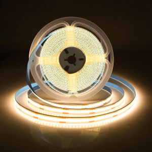 USB LED Strip Lights Touch Switch Dimmer COB LED Flexible Strip Waterproof For DIY TV Mirror Backlight Kitchen Room Lighting