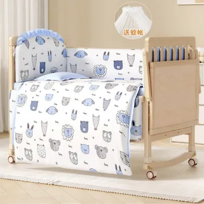 Convertible Portable Crib Wooden