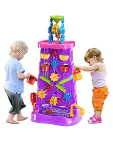 Outdoor Beach Water Play Toy Set Childrens 91cm Waterfall Style Sand And Water Play Table Plastic Swimming Pool Model for Boys And Girls