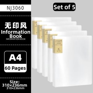 Simple Style A4 Document Folder Multiple Layers