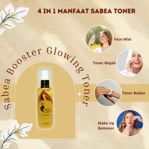 SABEA BOOSTER GLOWING TONER BPOM | TONER SABEA MULTIPUNGSI