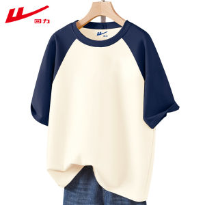 เสื้อยืดแขนสั้นผ้าฝ้ายแท้สีสันสดใส ทรงหลวม สำหรับผู้ชายและผู้หญิง ฤดูร้อน 2025 ทรงหลวม ทรงหลวม เสื้อยืดคอกลม