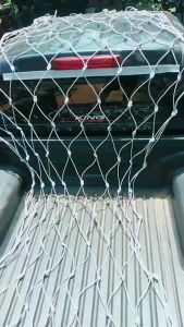 ตาข่ายคลุมรถคอก ขนาด 4x5 เมตร ข้างคู่ ตาข่ายคอก สำหรับรถกะบะบรรทุก ตาข่ายรถคอก ตาข่ายรถคอก ตาข่ายคลุมกระบะ ตาข่าย