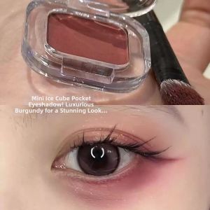 Durable Multi-purpose Mono Eyeshadow Red-Brown