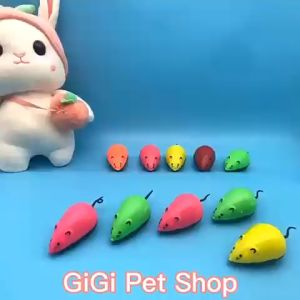 Chuột đồ chơi chạy dây cót giải tỏa stress chó mèo tập vờn đuổi bắt phụ kiện thú cưng giao ngẫu nhiên - GiGi Pet Shop
