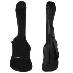 Electric Bass Bag Oxford Cloth Waterproof Backpack Bass Guitar Double Shoulder Straps Padded Soft Bags Guitar Accessories