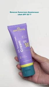 AMATERASUN Sunscreen Cream SPF 50+ PA++++ 50ml