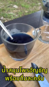 ดอกอัญชัน อบแห้ง ออร์แกนิค ซอง 20 กรัม (Butterfly pea flowers organic 20 grams in farm)