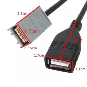 Dây cáp nối cổng UXB 2.0 AUX 2008 Cho Civic jazz / cr-v accord / cr-z 09-13 mp3