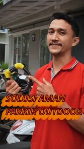 Kunci Gembok Motor Sepeda Kawat Baja 10 mm Lock Waterproof 5 Digit Password 40 Cm